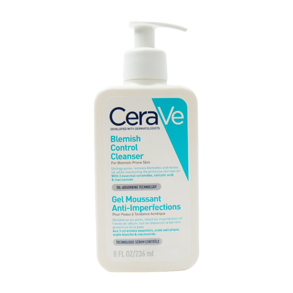 CERAVE GEL MOISTRISING BLIMISH CONTROL CLEANSER 236ML | Best Price in Pakistan original skincare product Pakistan مرکزی تصویر