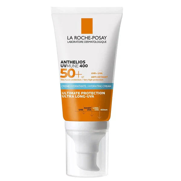La Roche Posay | Anthelios Uvmune 400 Hydrating Cream SPF50+ | 50ml | Best Price in Pakistan original skincare product Pakistan مرکزی تصویر