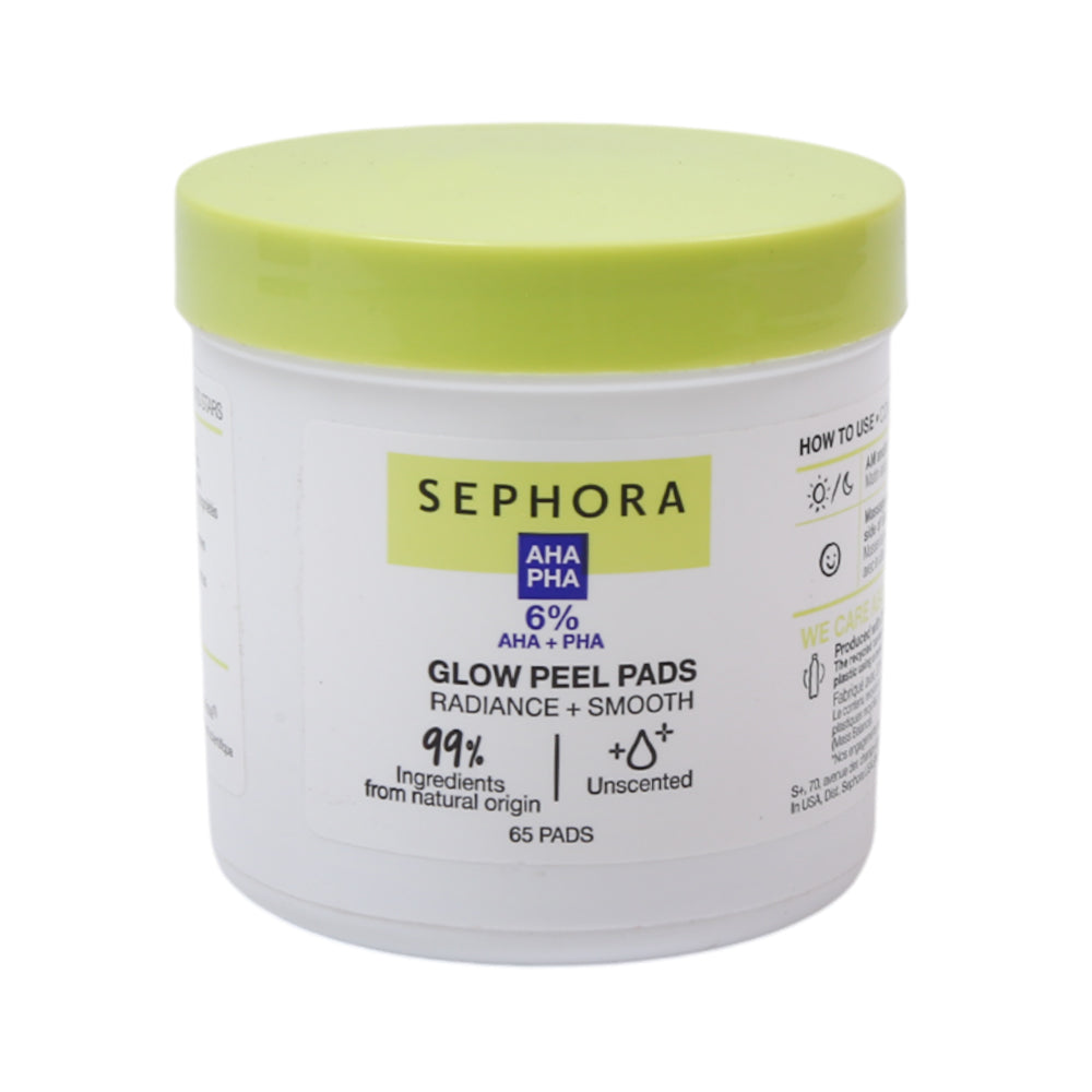 SEPHORA AHA PHA 6% GLOW PEEL PAD | Best Price in Pakistan original skincare product Pakistan