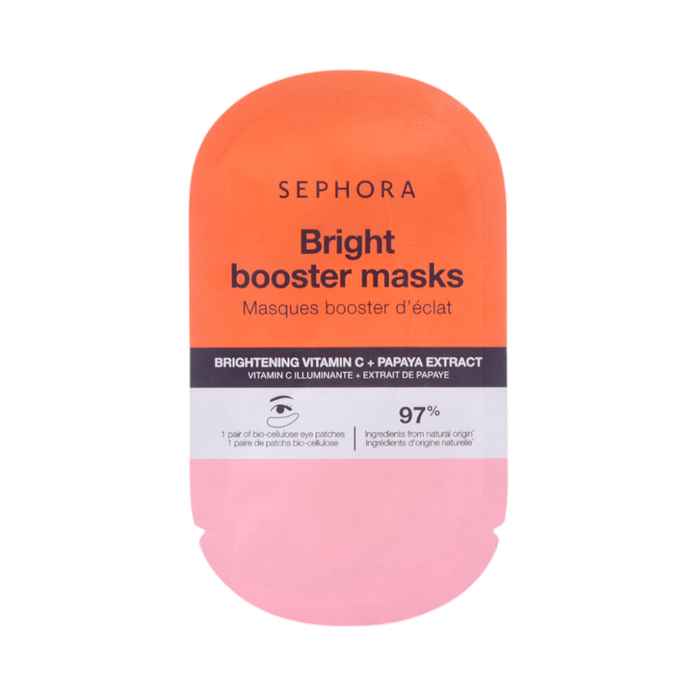SEPHORA BRIGHT BOOSTER VITAMIN-C + PAPAYA EYE MASKS | Best Price in Pakistan original skincare product Pakistan Main image