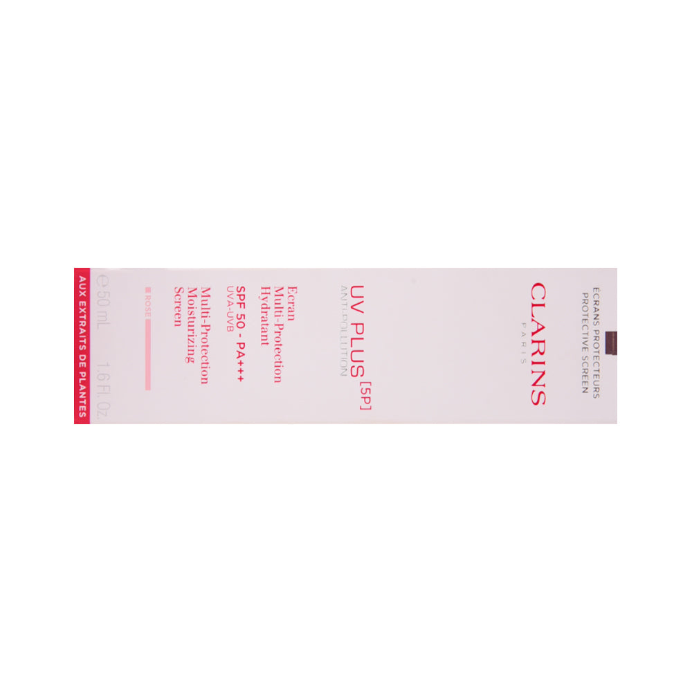 CLARINS UV PLUS ANTI POLLUTION 5P ROSE 50ML | Best Price in Pakistan original skincare product Pakistan مرکزی تصویر