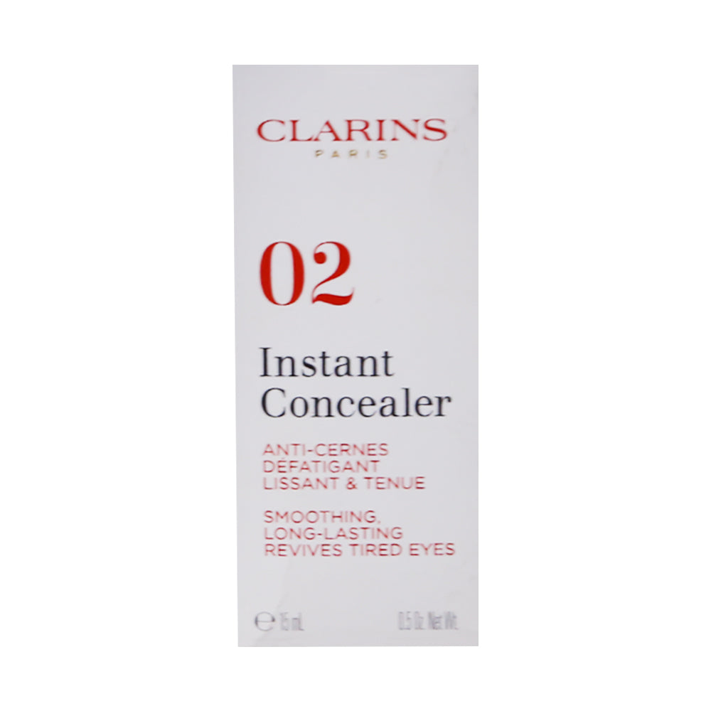 CLARINS MAKEUP FOUNDATION INSTANT CONCEALER 02 15ML | Best Price in Pakistan original skincare product Pakistan