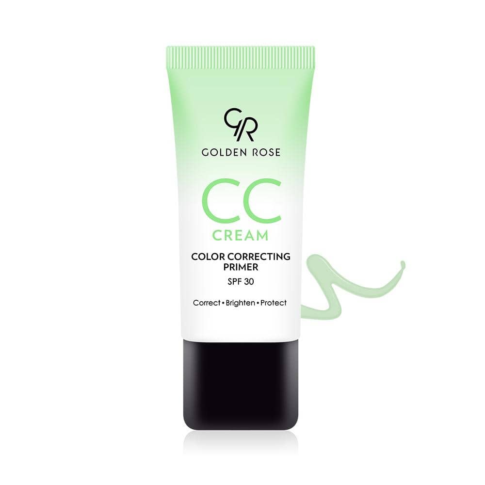 Golden Rose C-C Cream Color Correcting Primer | Green | Best Price in Pakistan original skincare product Pakistan مرکزی تصویر