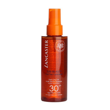Lancaster Sun Beauty Fast Tan Optimizer Satin Dry Oil Spf30 150Ml | Best Price in Pakistan original skincare product Pakistan Main image