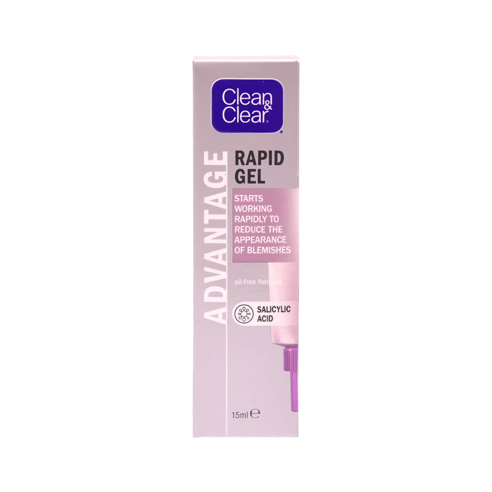 CLEAN & CLEAR ADVANTAGE RAPID GEL 15 ML | Best Price in Pakistan original skincare product Pakistan