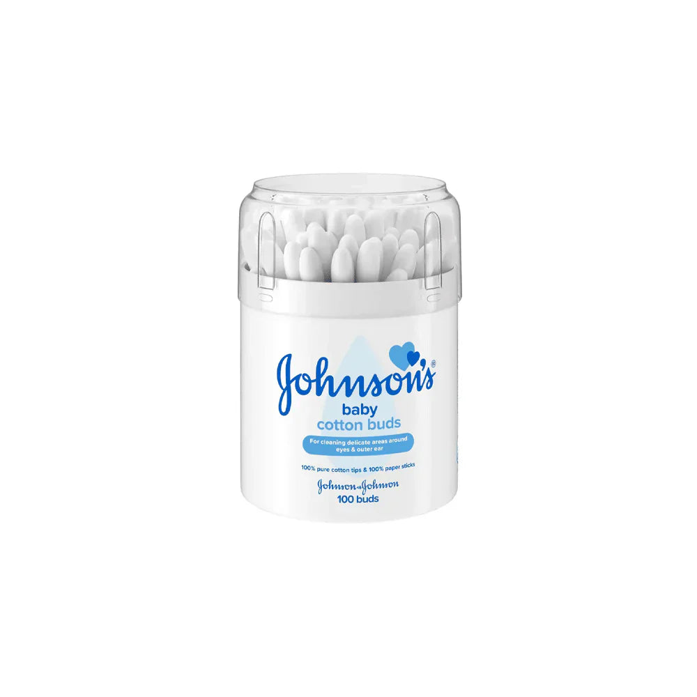Johnsons Cotton Buds 100 Buds | Best Price in Pakistan original skincare product Pakistan