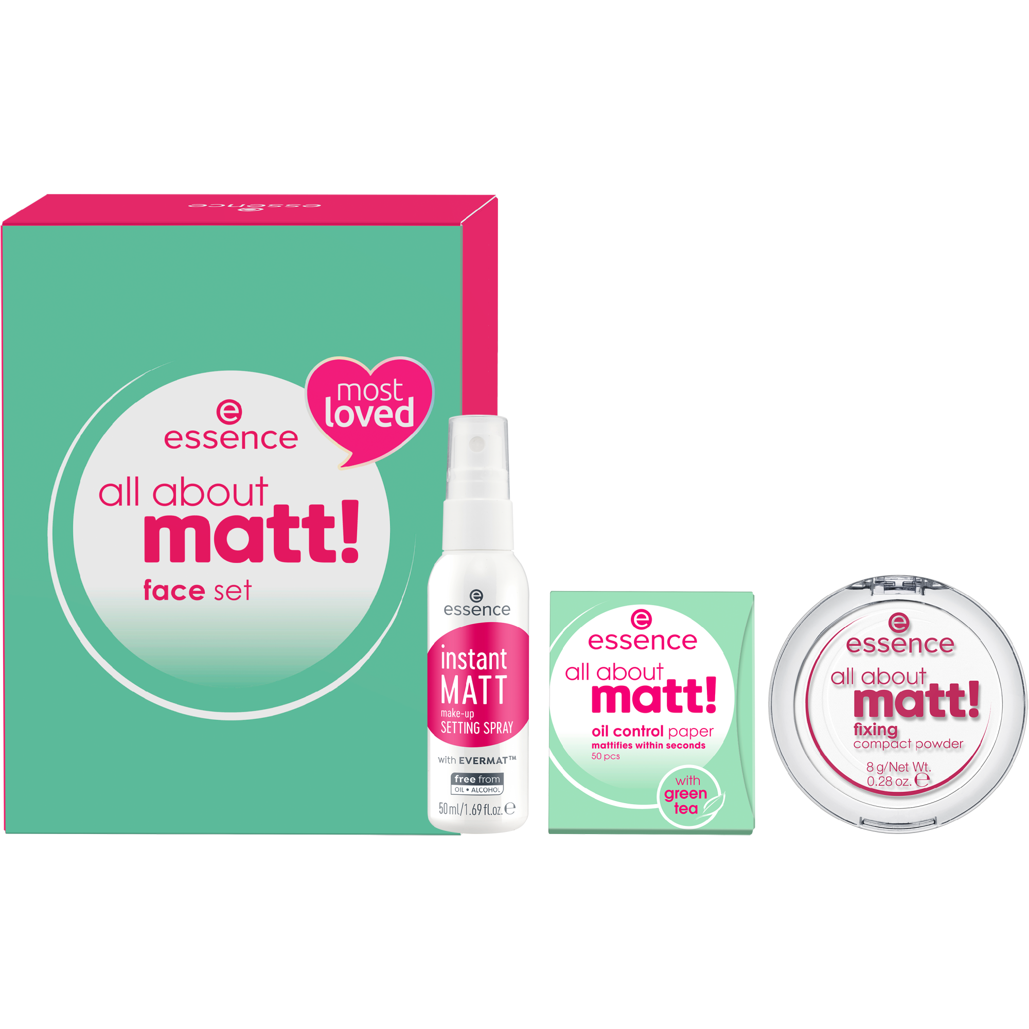 Essence All About Matt! Face Set | Best Price in Pakistan original skincare product Pakistan مرکزی تصویر