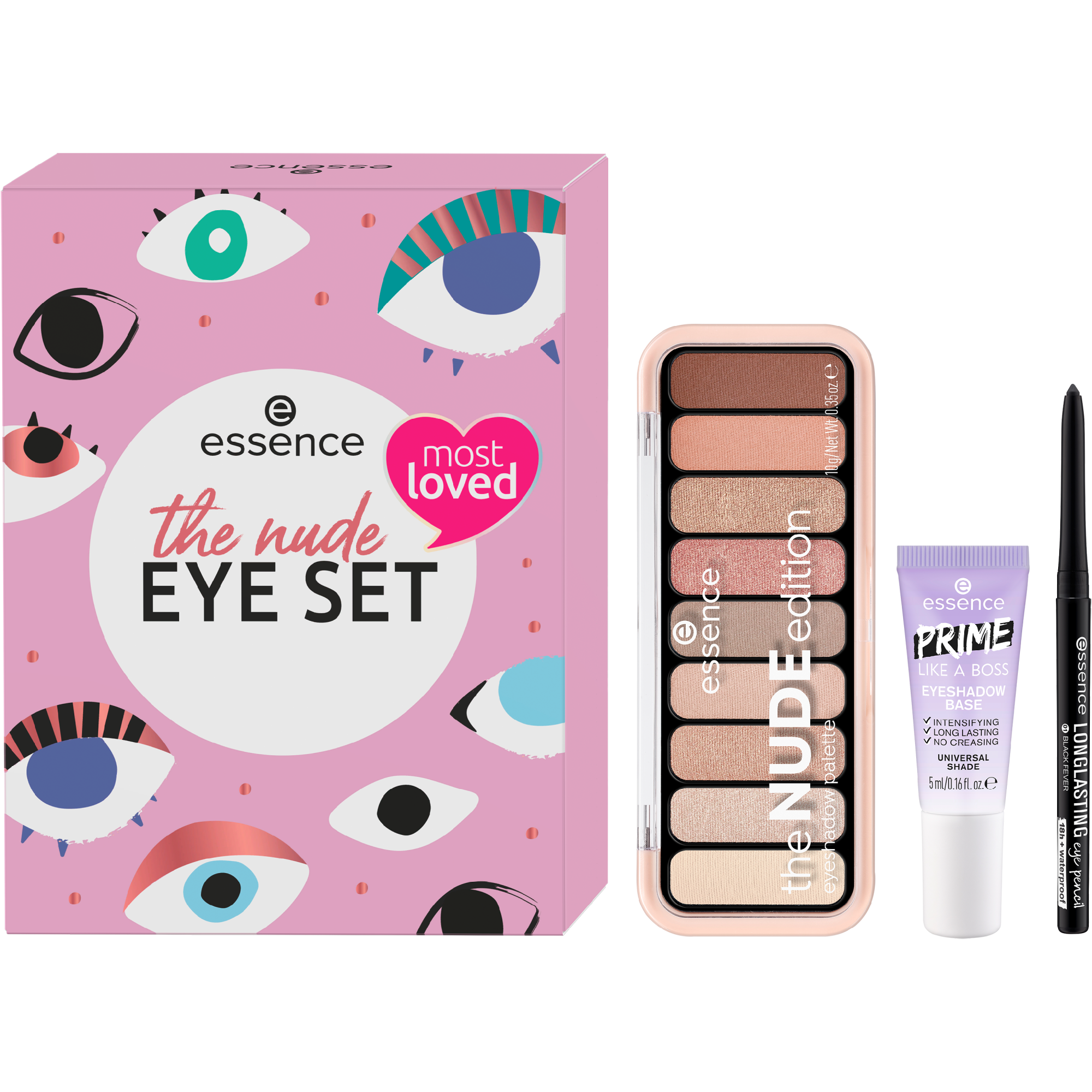 Essence The Nude Eye Set | Best Price in Pakistan original skincare product Pakistan