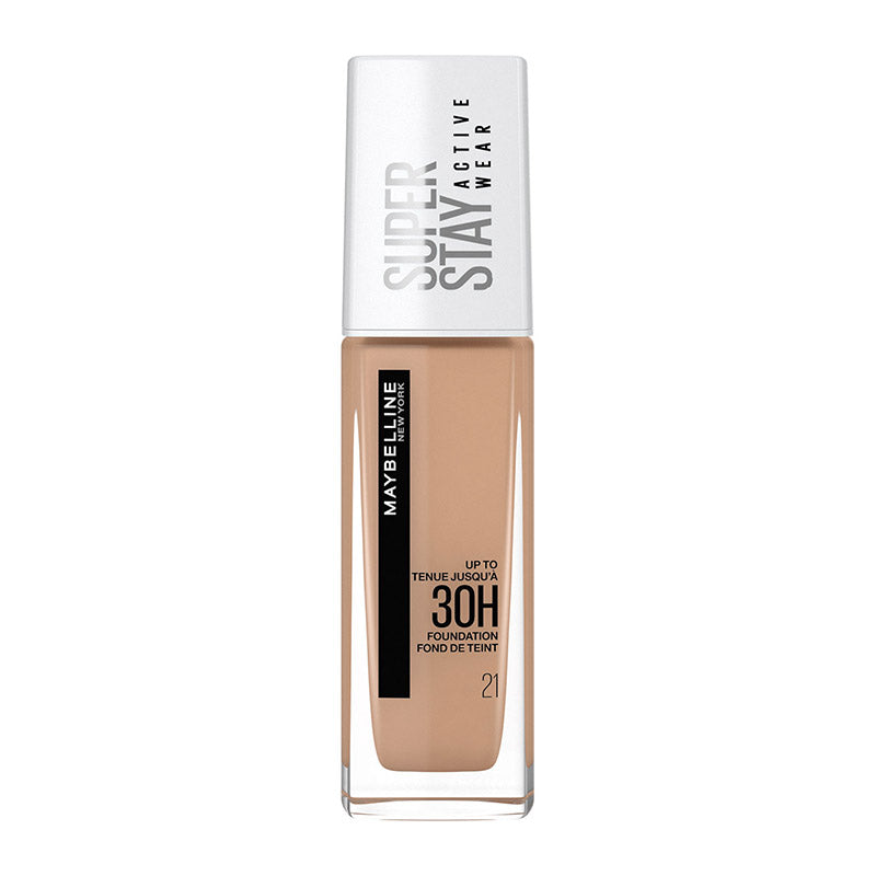 Maybelline | Superstay 30H Full Coverage Liquid Foundation | 21 Nude Beige | Best Price in Pakistan original skincare product Pakistan مرکزی تصویر