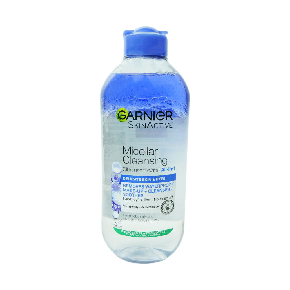 GARNIER SKIN ACTIVE OIL INFUSED BLUE WATER 400 ML | Best Price in Pakistan original skincare product Pakistan Main image