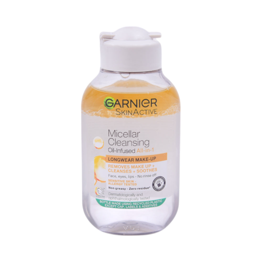 GARNIER SKIN ACTIVE MICELLAR WATER OIL INFUSED 100ML | Best Price in Pakistan original skincare product Pakistan Main image