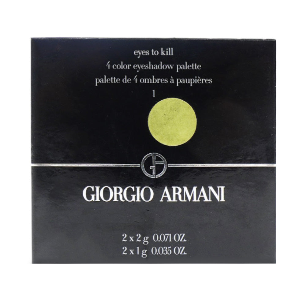 GIORGIO ARMANI EYES TO KILL EYE SHADOW PALETTE 1 KIT | Best Price in Pakistan original skincare product Pakistan Main image