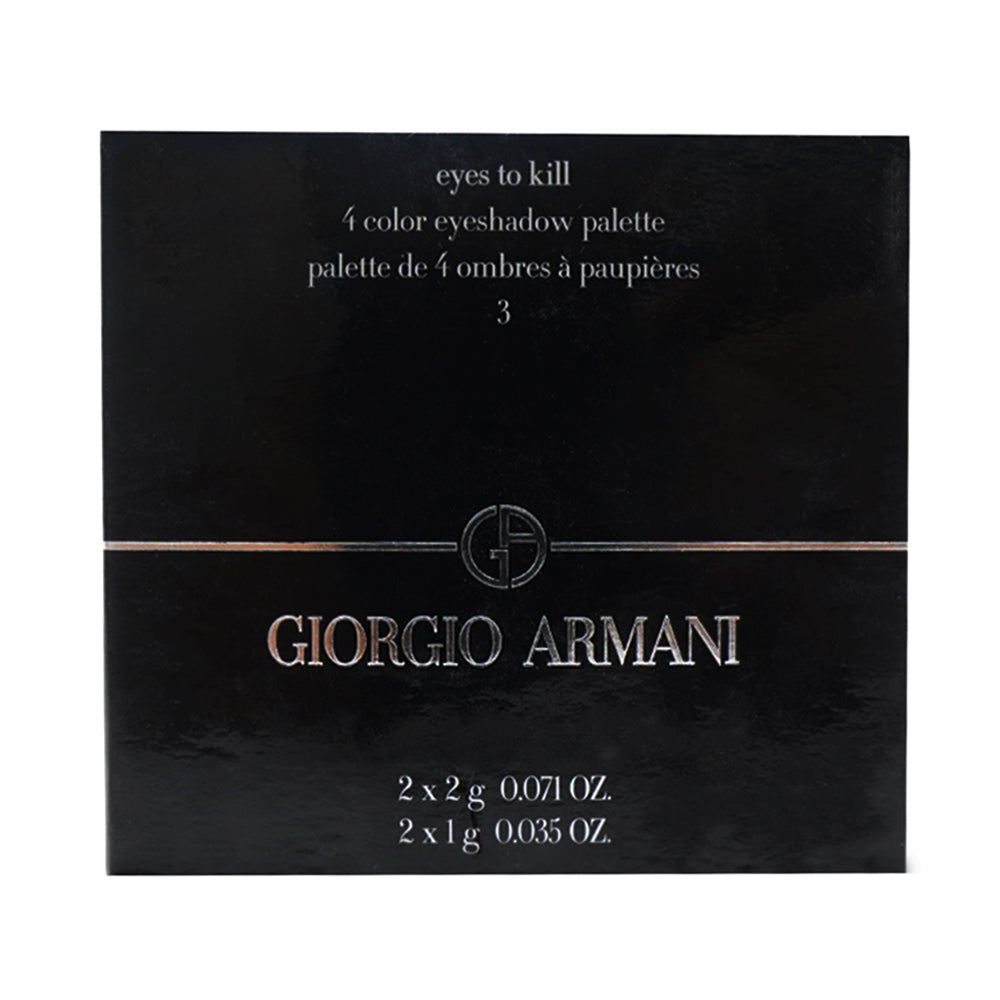 GIORGIO ARMANI EYES TO KILL EYE SHADOW PALETTE 3 KIT | Best Price in Pakistan original skincare product Pakistan Main image