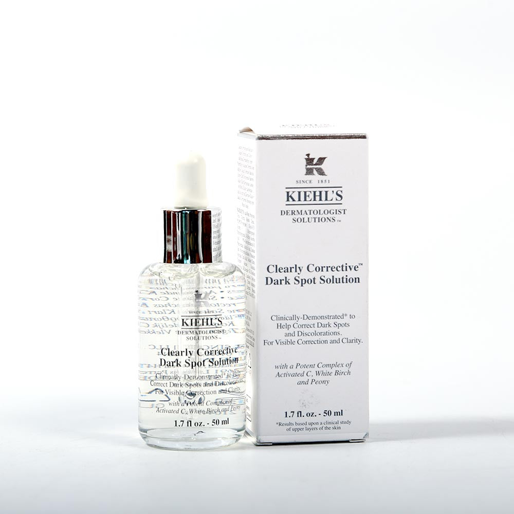 KIEHLS CLEARLY CORRECTIVE DARK SPOT SOLUTION 50ML | Best Price in Pakistan original skincare product Pakistan