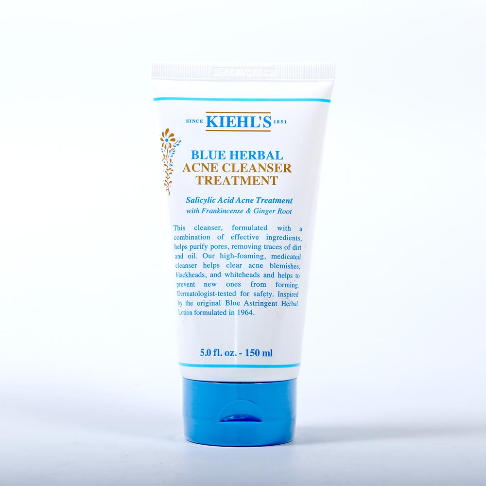 KIEHL BLUE HERBAL ACNE CLEANSER TREATMENT 150 ML | Best Price in Pakistan original skincare product Pakistan Main image