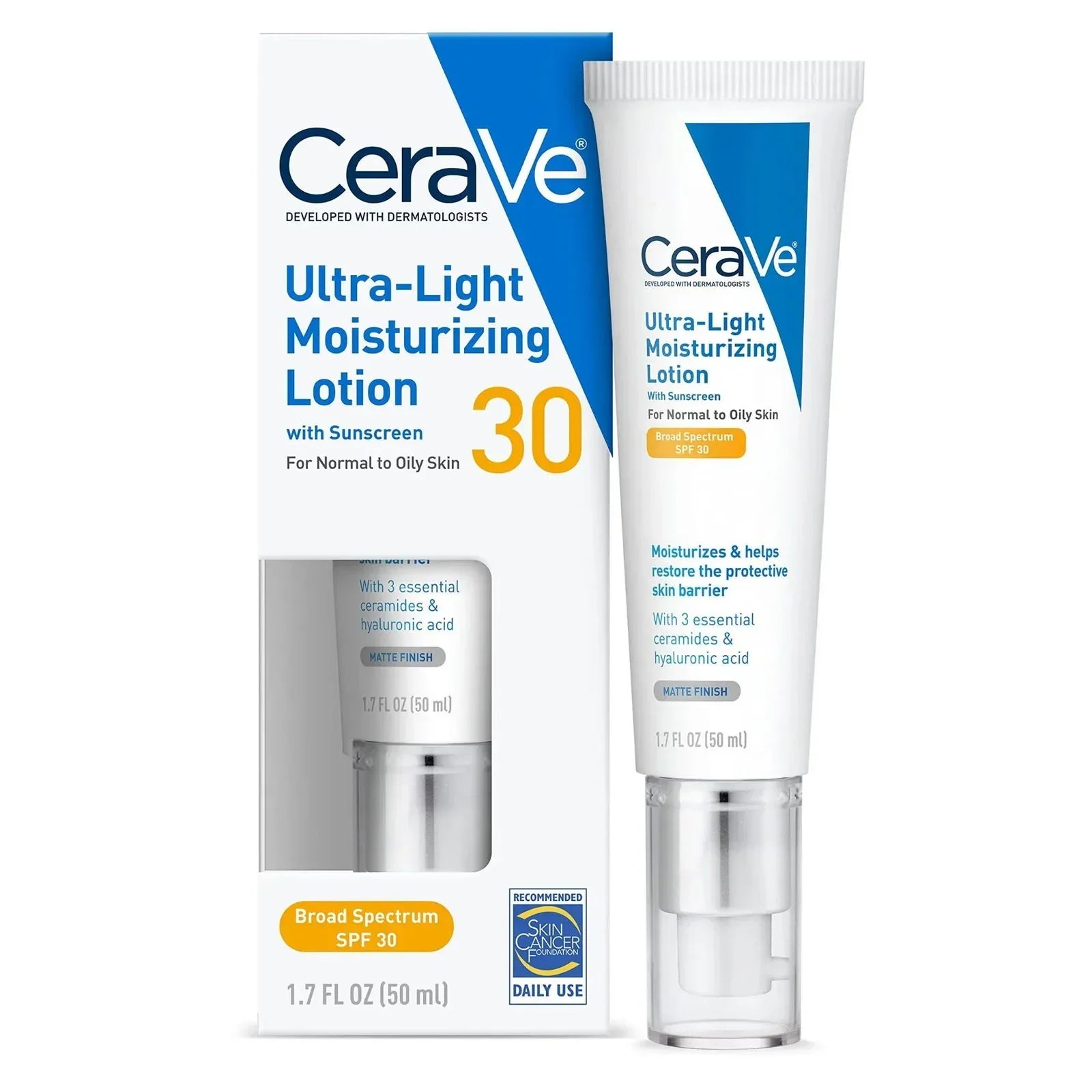 CeraVe | Ultra-Light Moisturizing Lotion SPF 30 | 50ml | Best Price in Pakistan original skincare product Pakistan
