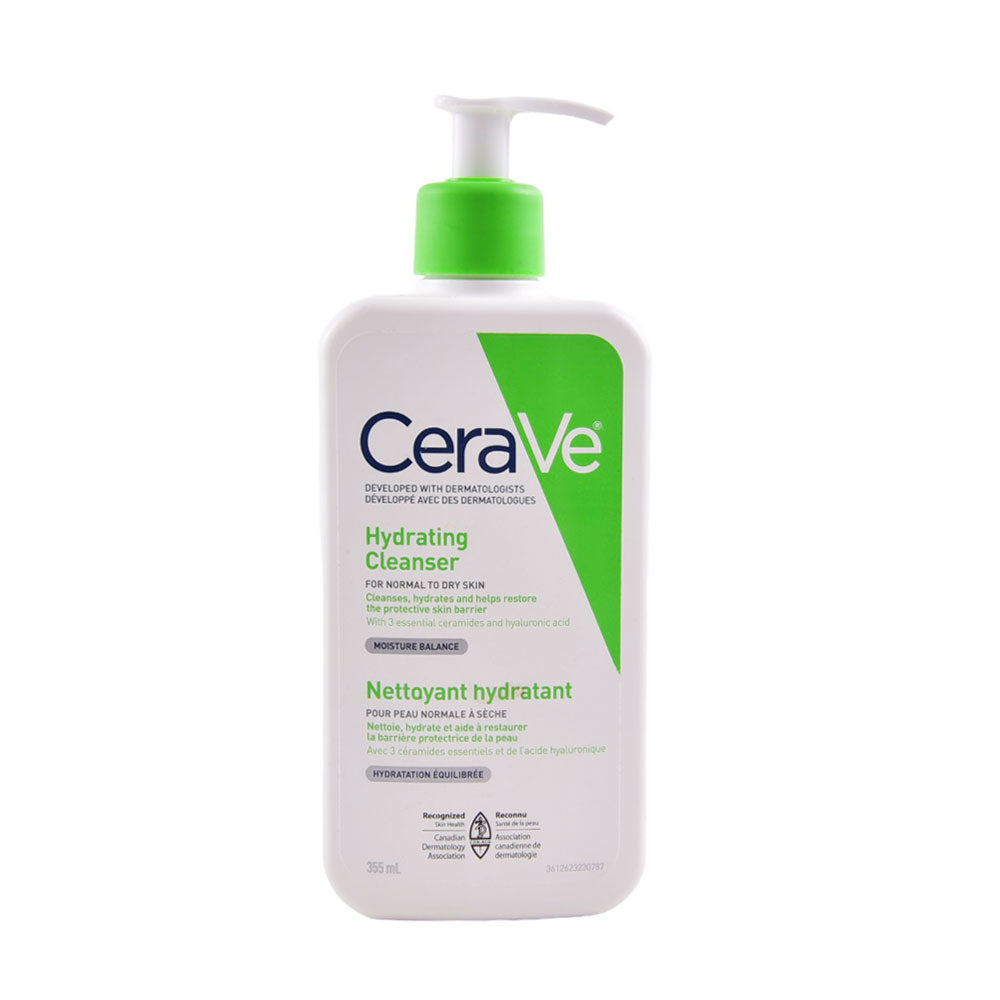 CERAVE HYDRATING CLEANSER 355ML | Best Price in Pakistan original skincare product Pakistan مرکزی تصویر