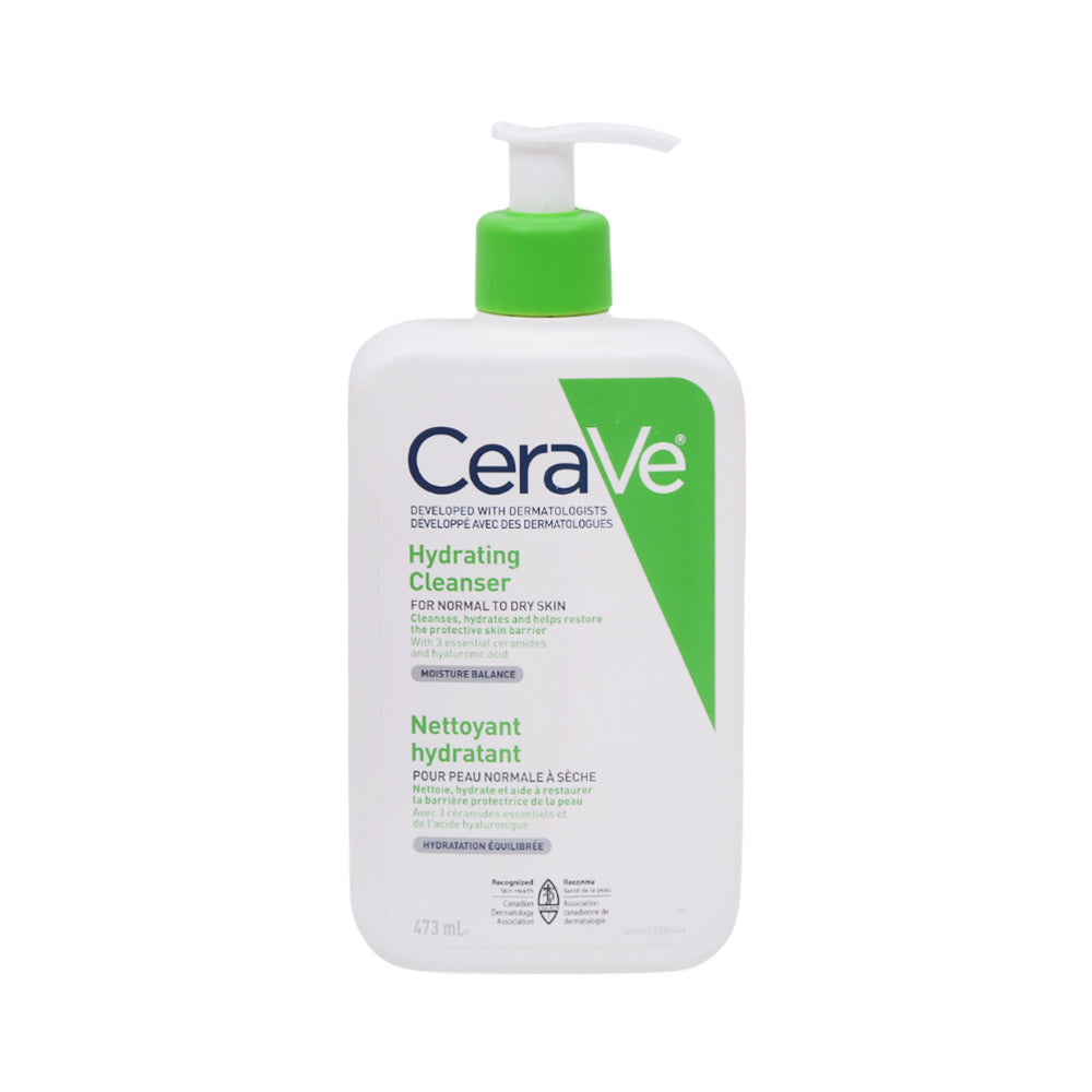 CERAVE HYDRATING FACIAL CLEANSER FOR NORMAL TO DRY SKIN 473 | Best Price in Pakistan original skincare product Pakistan