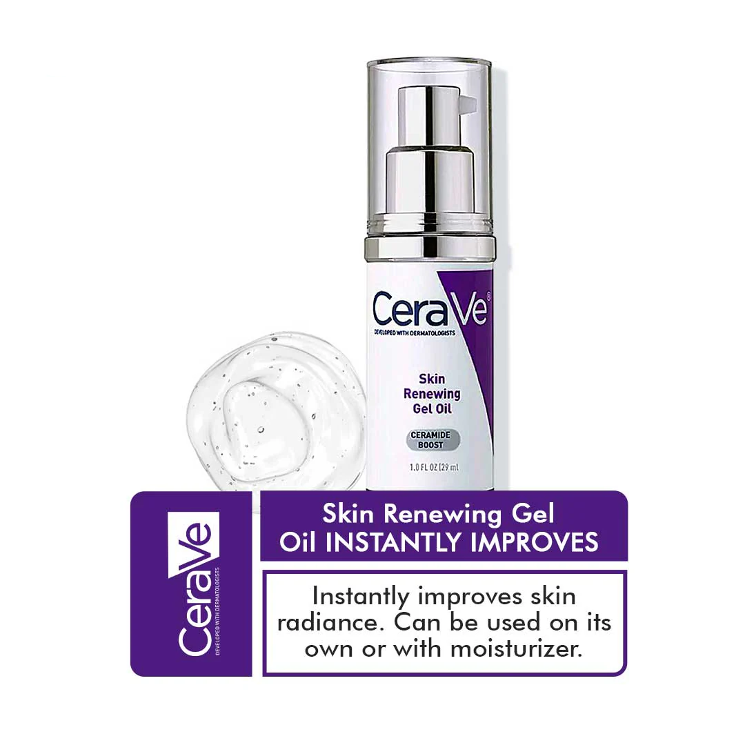 CeraVe | Skin Renewing Gel Oil | 29ml | Best Price in Pakistan original skincare product Pakistan مرکزی تصویر