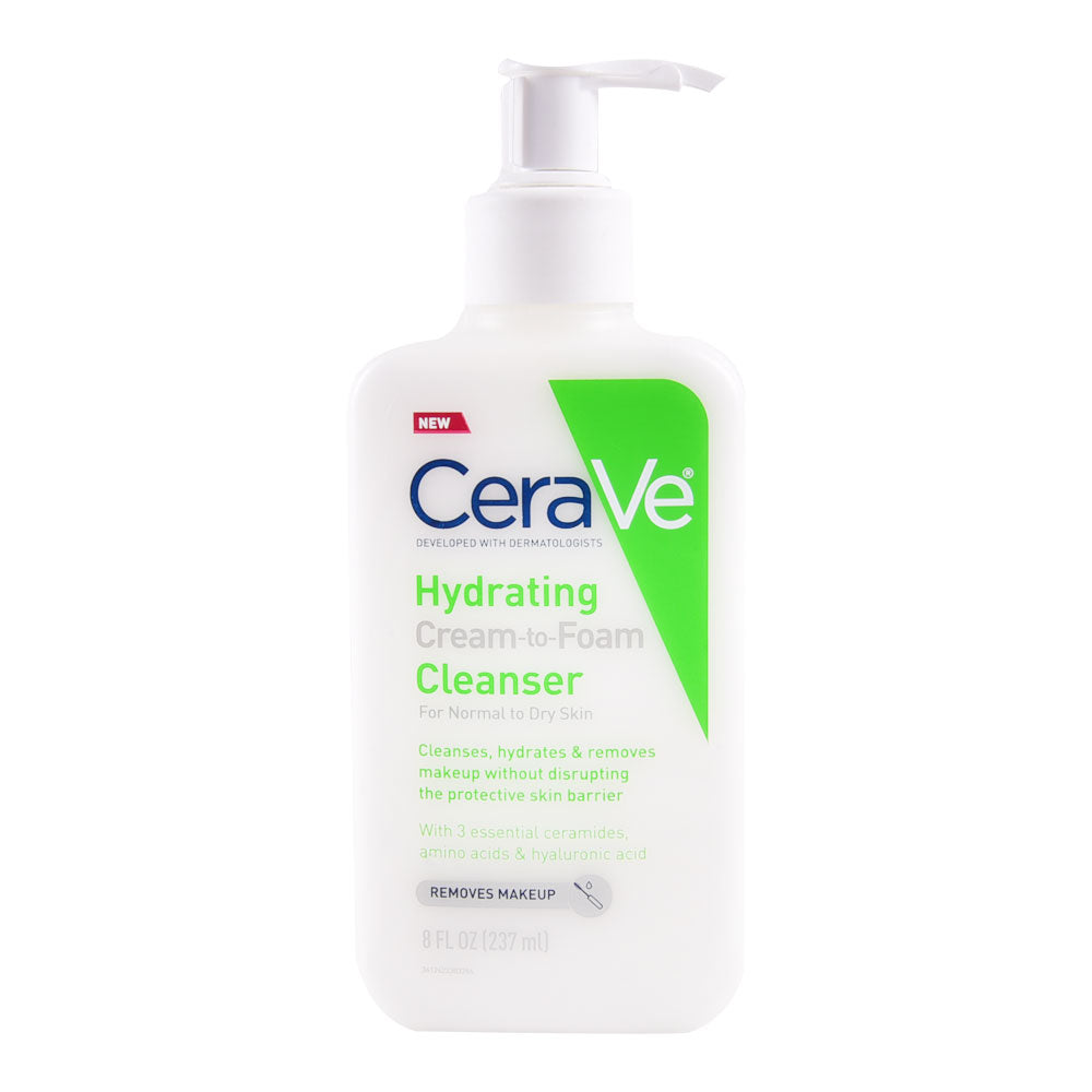 CERAVE HYDRATING CLEANSER FOR NORMAL TO DRY SKIN 237 ML | Best Price in Pakistan original skincare product Pakistan