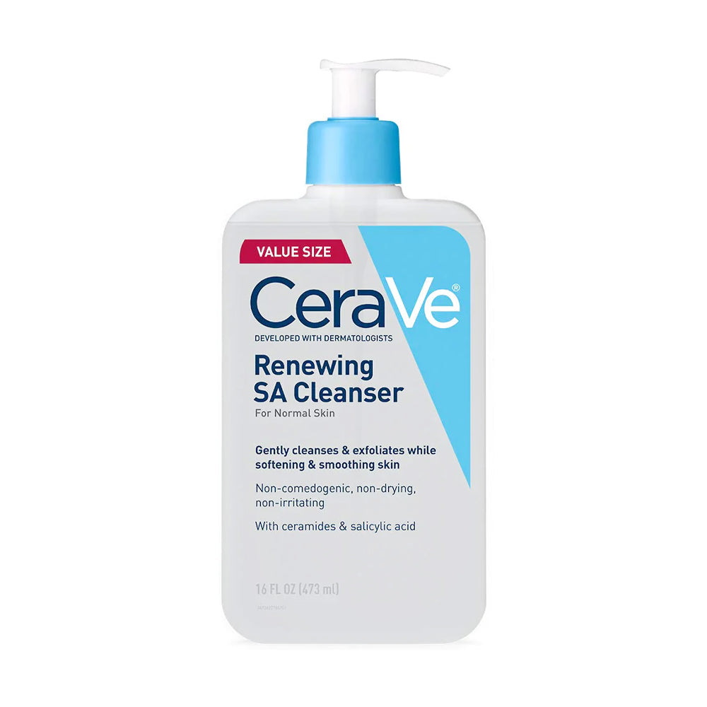 CERAVE RENEWING SA CLEANSER FOR NORMAL SKIN (473) | Best Price in Pakistan original skincare product Pakistan Main image