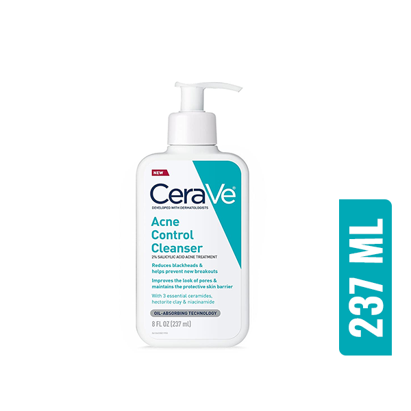 Cerave | Acne Control Cleanser | 237ml | Best Price in Pakistan original skincare product Pakistan