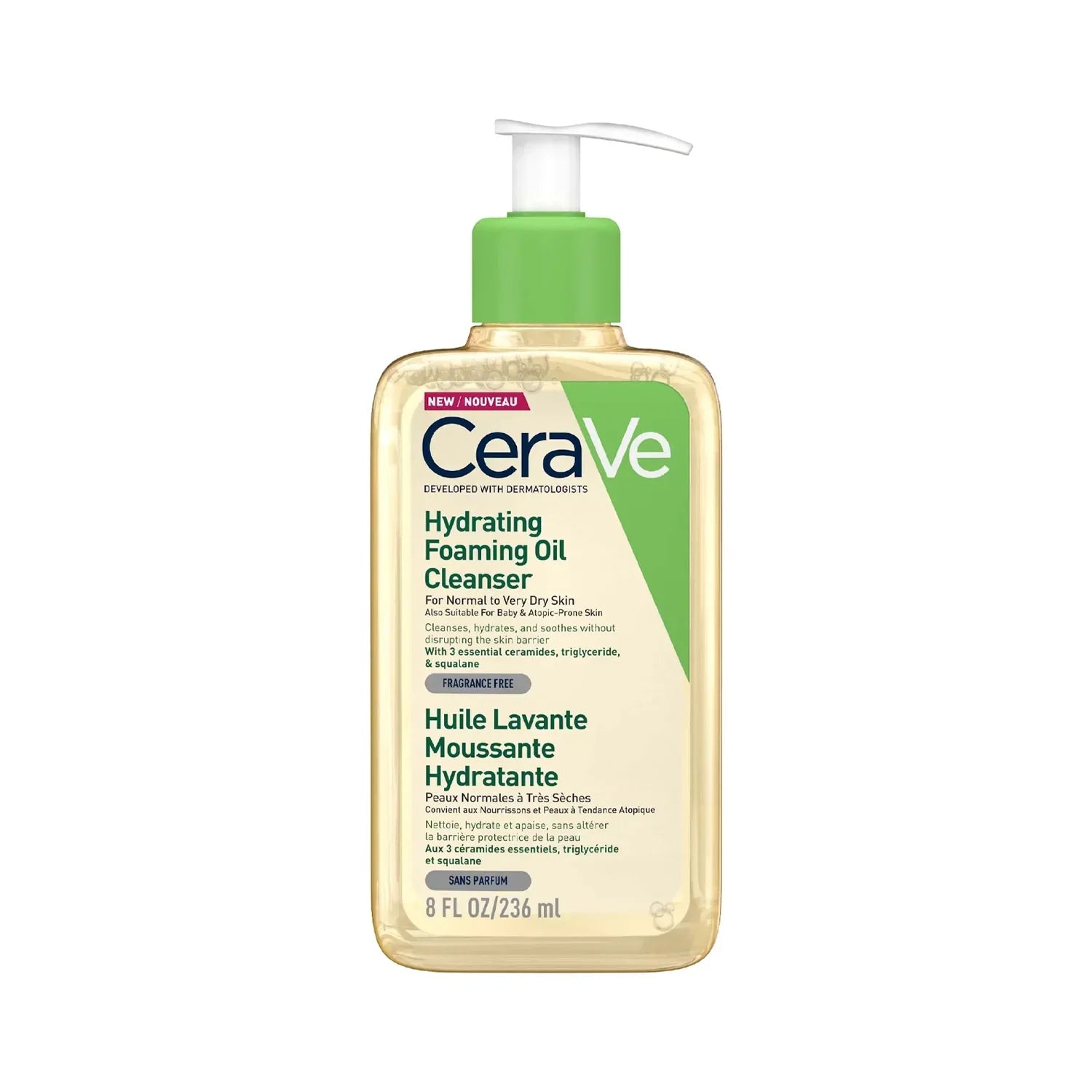 CeraVe | Hydrating Foaming Oil Cleanser | 236ml | Best Price in Pakistan original skincare product Pakistan