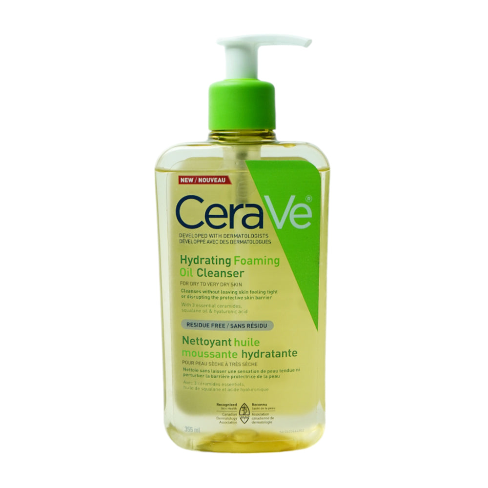 CERAVE HYDARTING FOAMING OIL CLEANSER 355ML | Best Price in Pakistan original skincare product Pakistan مرکزی تصویر