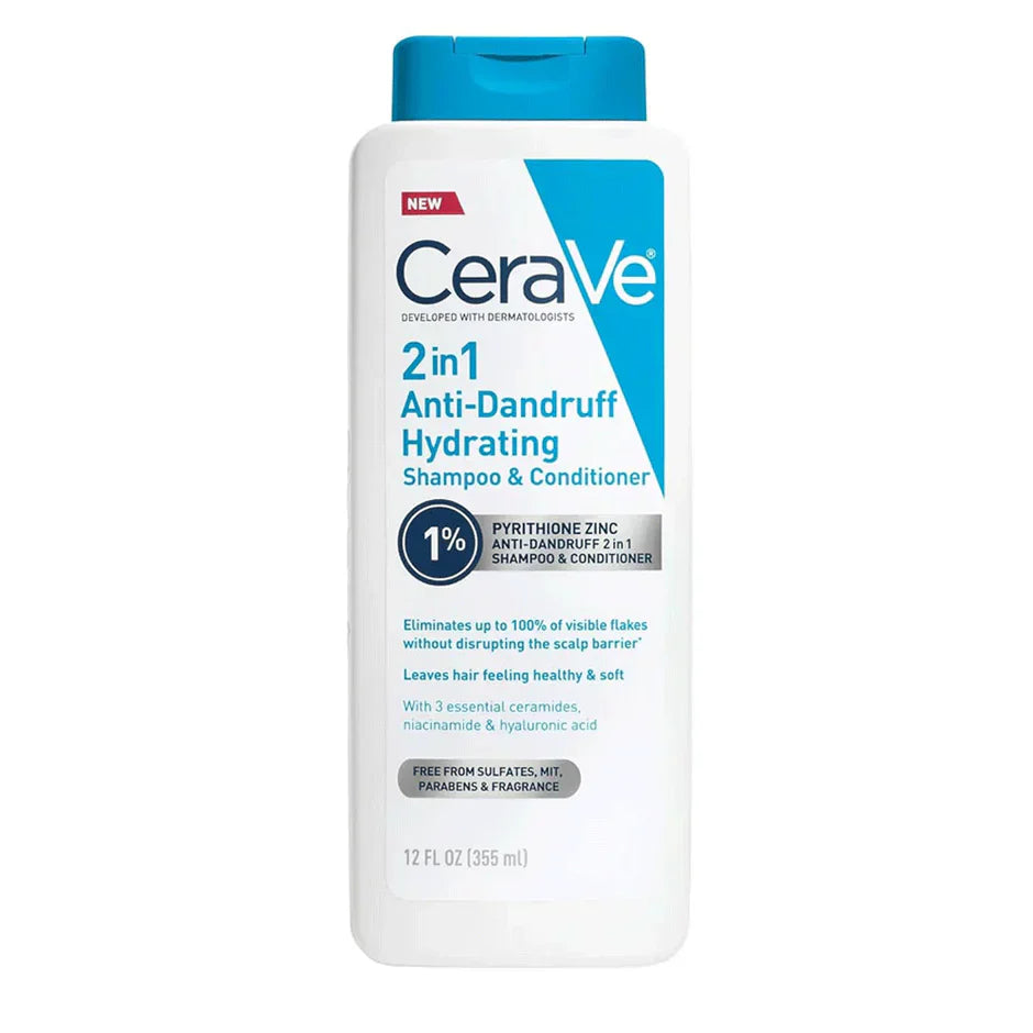 CeraVe | 2-in-1 Hydrating Shampoo & Conidtioner | 355ml | Best Price in Pakistan original skincare product Pakistan
