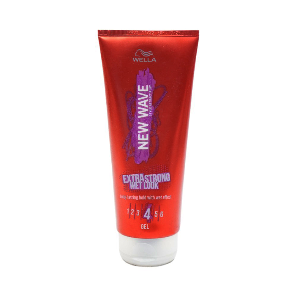 WELLA GEL NEW WAVE EXTRA STRONG WET LOOK 04 GEL 200ML | Best Price in Pakistan original skincare product Pakistan