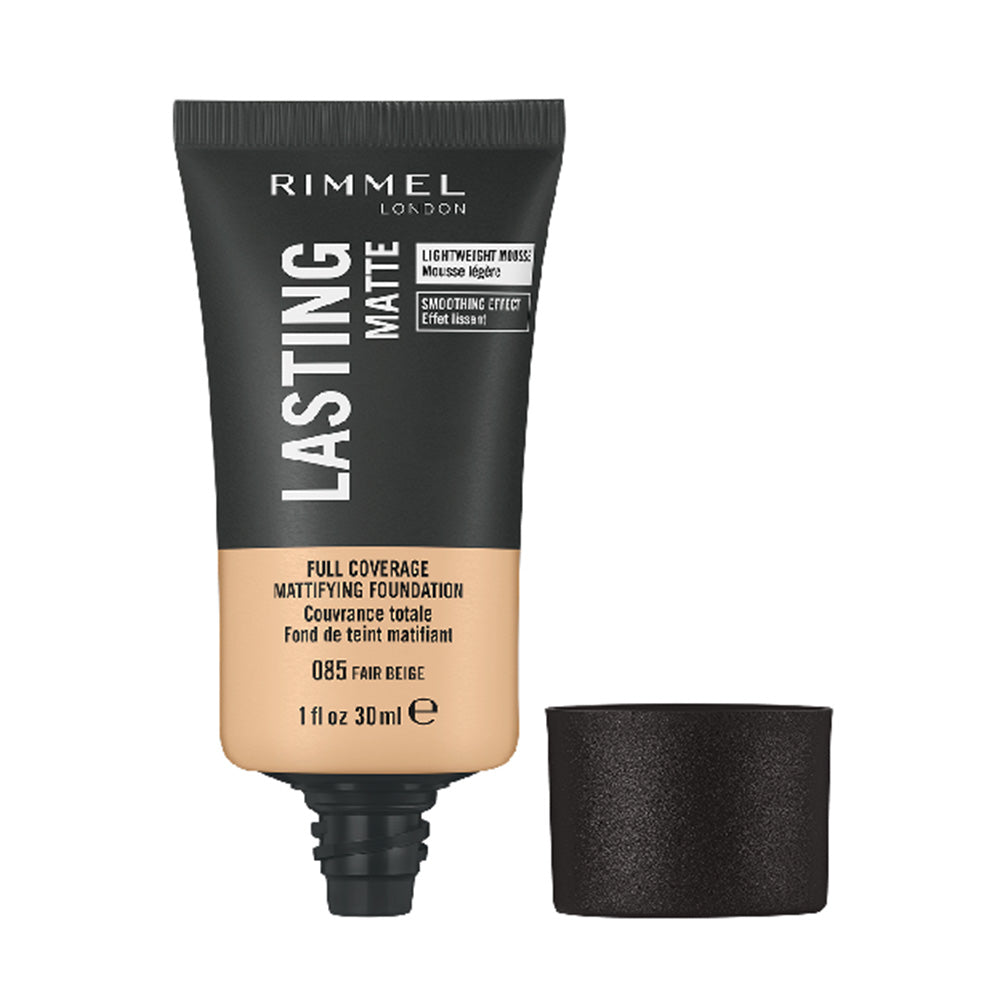 Rimmel London | Lasting Finish Matte Foundation | 085 Fair Beige | Best Price in Pakistan original skincare product Pakistan