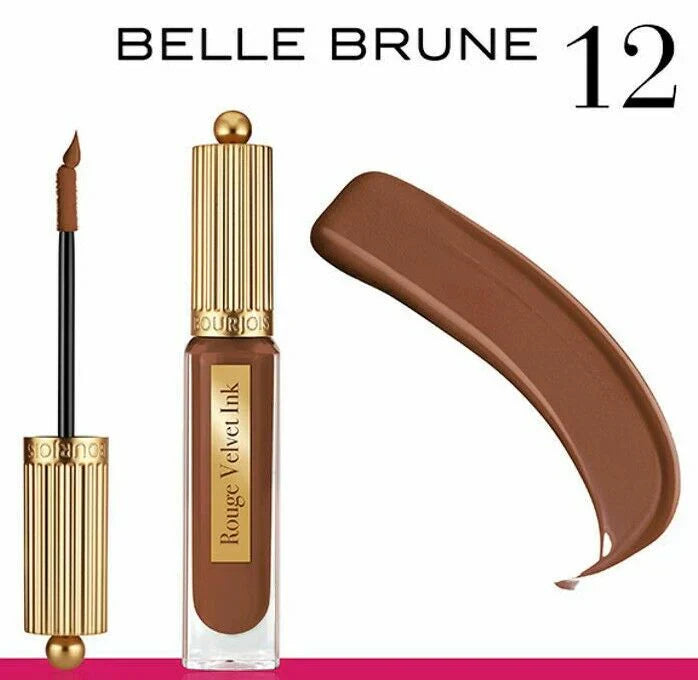 Bourjois | Rouge Velvet Ink Lipstick 12 Belle Brune | Best Price in Pakistan original skincare product Pakistan