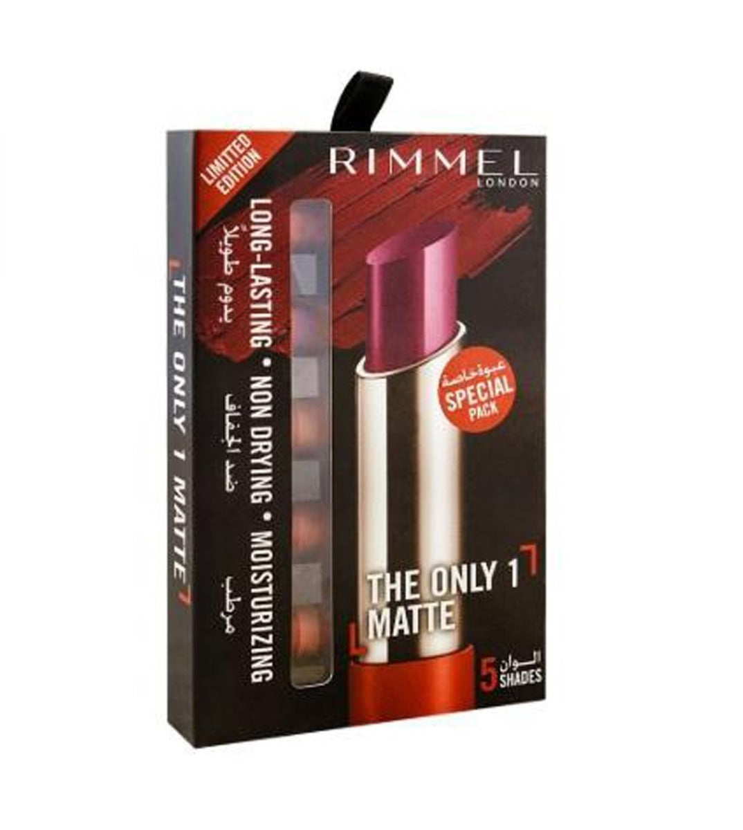 Rimmel London | Fashion Pirate To 1 Matte Kit X 5 Shades | Best Price in Pakistan original skincare product Pakistan