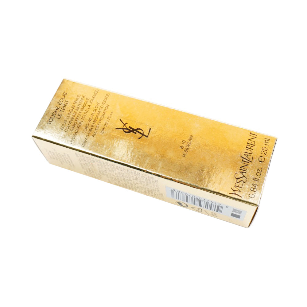 YSL | TOUCHE ECLAT LE TEINT FOUNDATION B10 PORCELAIN | Best Price in Pakistan original skincare product Pakistan