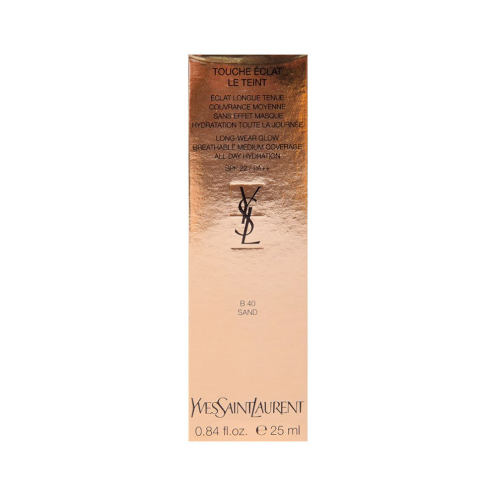 YSL | TOUCHE ECLAT LE TEINT FOUNDATION B40 SAND | Best Price in Pakistan original skincare product Pakistan