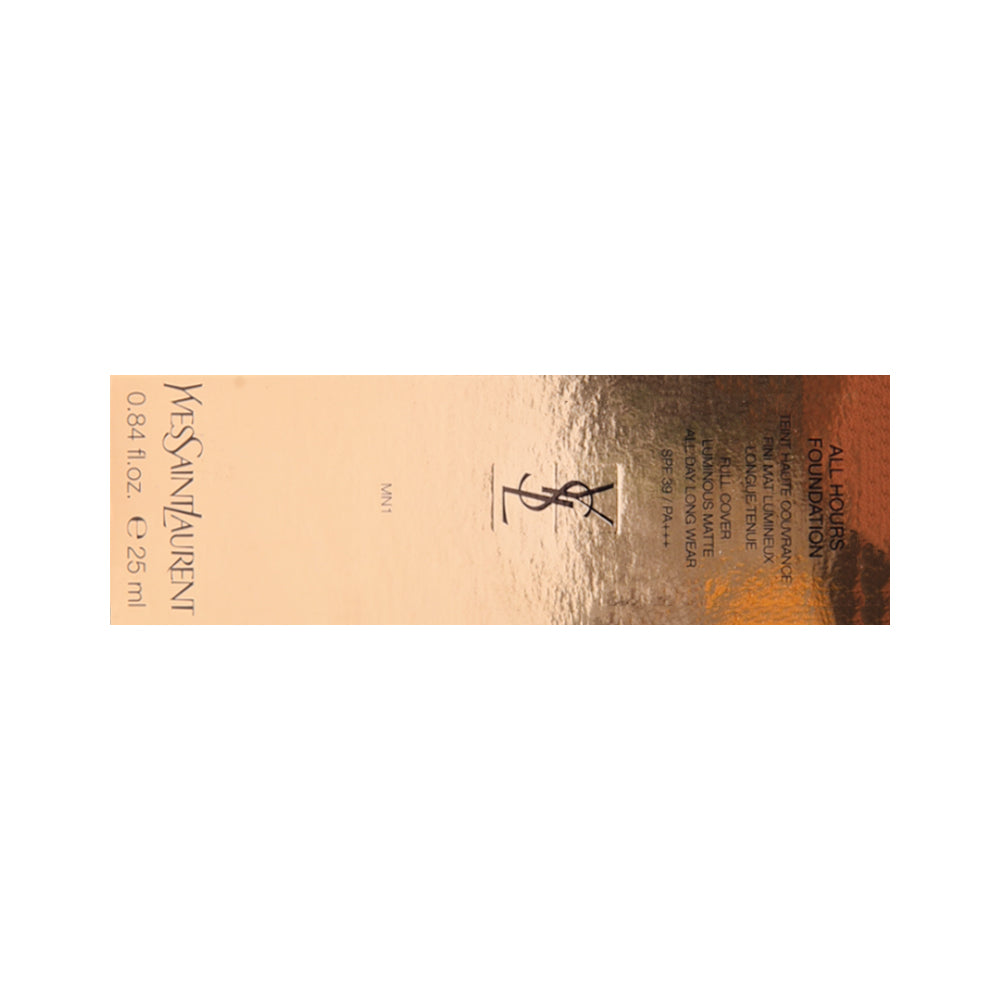 YSL | LADIES ALL HOURS FOUNDATION SPF 39 MN1 MEDIUM NEUTRAL | Best Price in Pakistan original skincare product Pakistan Main image