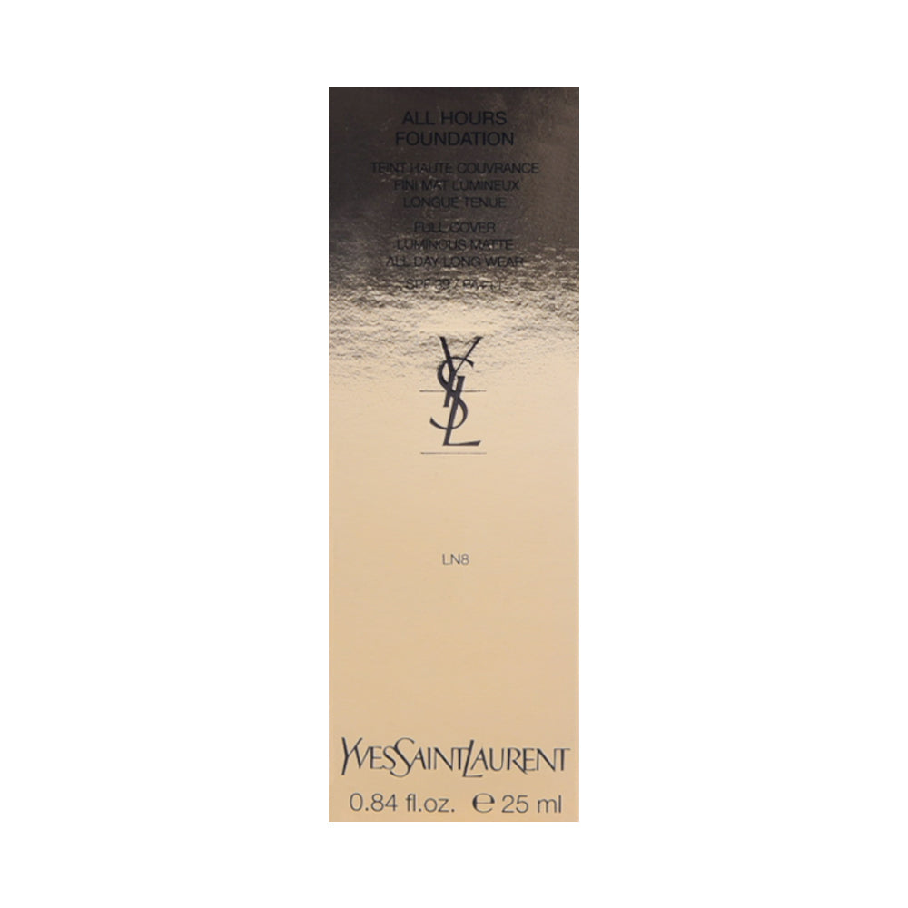 YSL | LADIES ALL HOURS FOUNDATION SPF 39 LN8 LIGHT NEUTRAL | Best Price in Pakistan original skincare product Pakistan