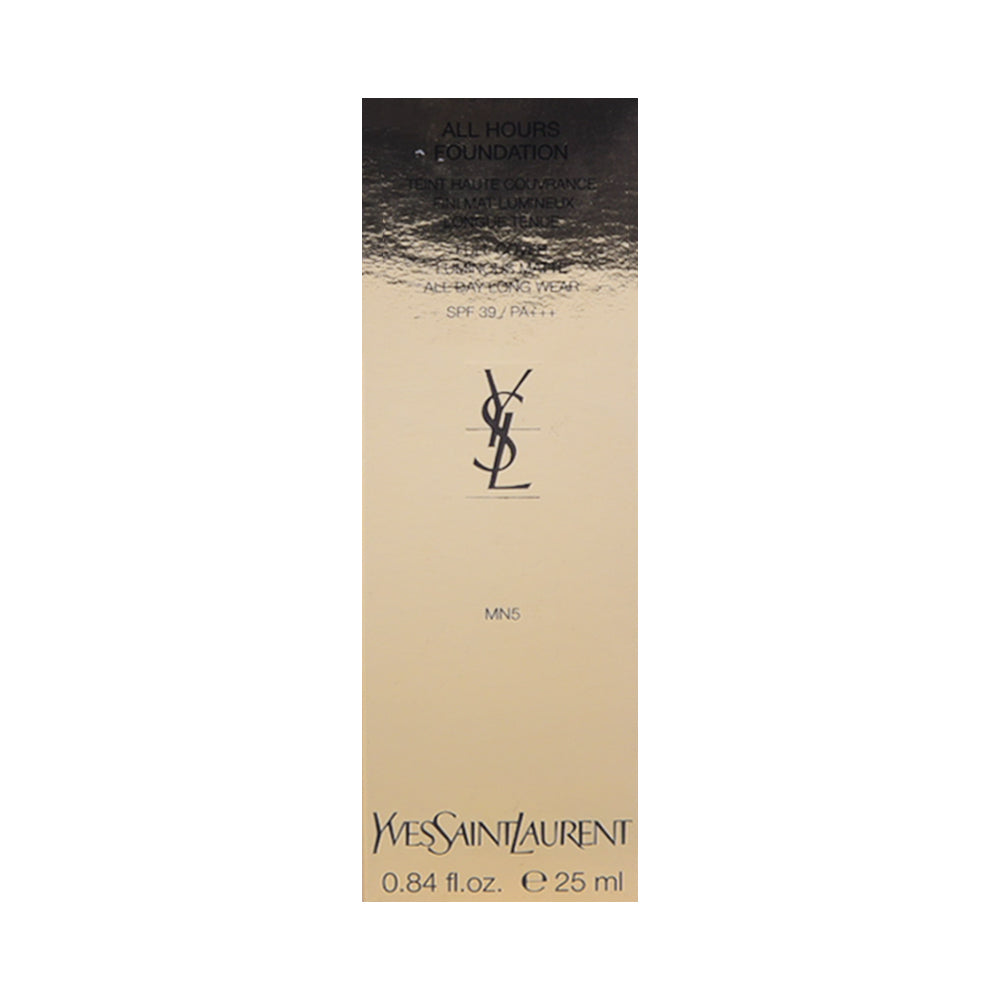 YSL | LADIES ALL HOURS FOUNDATION SPF 39  MN5 MEDIUM NEUTRAL | Best Price in Pakistan original skincare product Pakistan