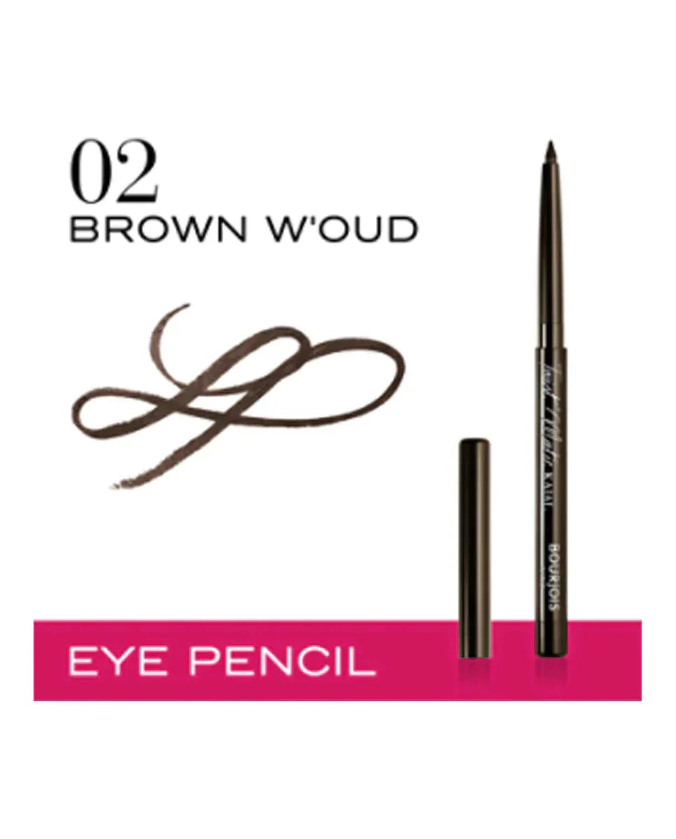 Bourjois Twist Matic Kajal 02 Brown Woud | Best Price in Pakistan original skincare product Pakistan Main image