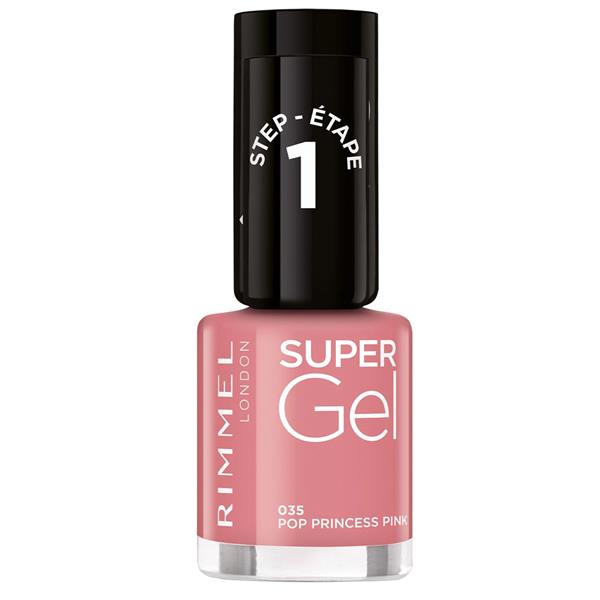 Rimmel London | Super Gel Nail Polish 035-POP Princess Pink | Best Price in Pakistan original skincare product Pakistan Main image