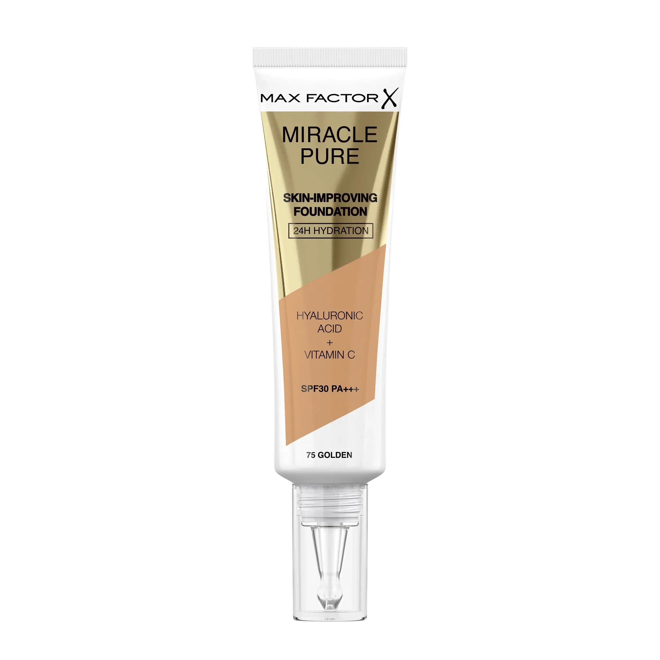Max Factor Mp Skin Improving Foundation 24H Hydration 75 Golden | Best Price in Pakistan original skincare product Pakistan