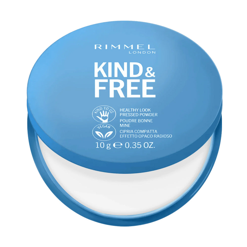 RIMMEL KIND & FREE HEALTHY LOOK PRESSED POWDER 10 G 01 TRANS | Best Price in Pakistan original skincare product Pakistan Main image
