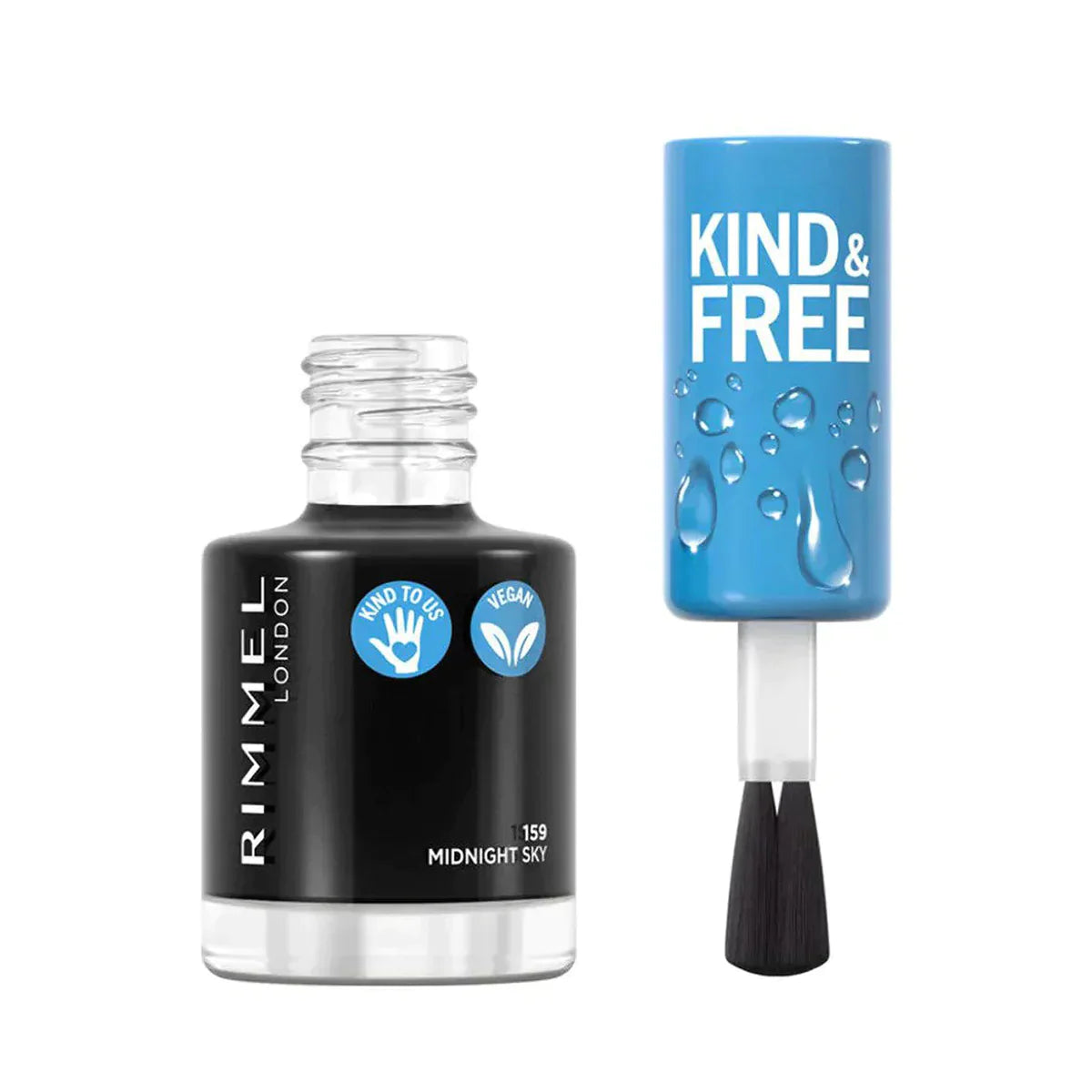 Rimmel Kind & Free | Nail Polish | 158 All Greyed Out | Best Price in Pakistan original skincare product Pakistan