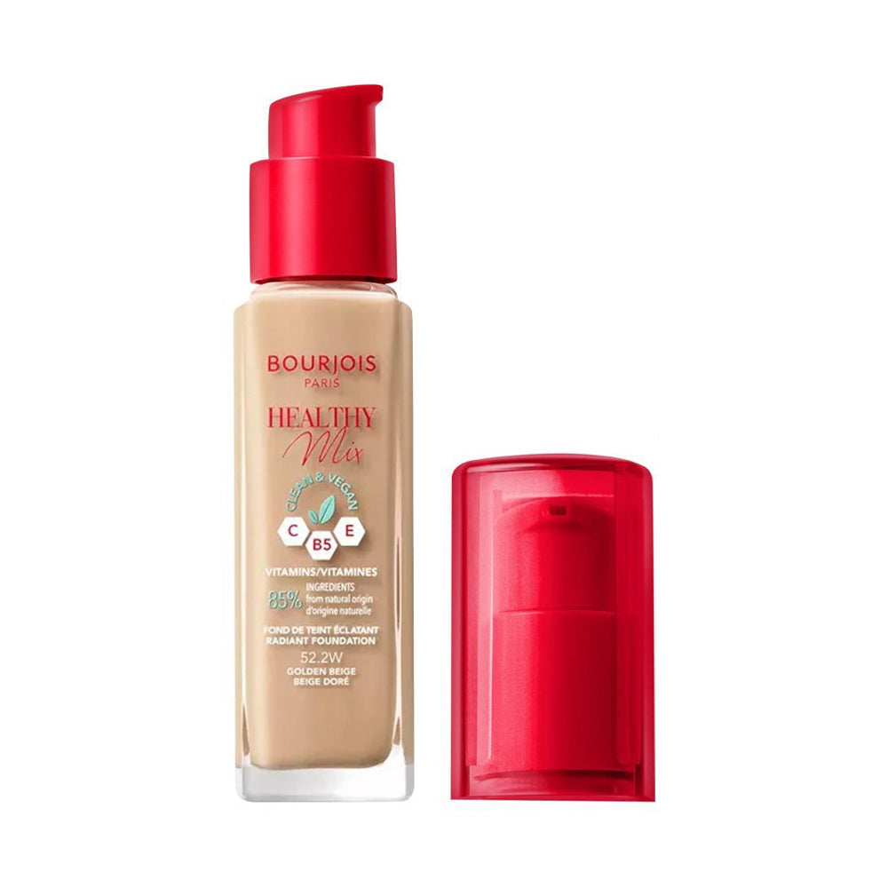 BOURJOIS HEALTHY MIX CLEAN VEGAN FOUNDATION 52.2 GOLDEN BEIG | Best Price in Pakistan original skincare product Pakistan