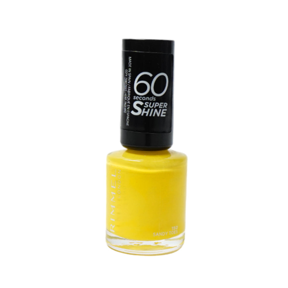 RIMMEL 60 SECONDS SUPER SHINE NAGELLAK | 150 SANDY TOES | Best Price in Pakistan original skincare product Pakistan Main image