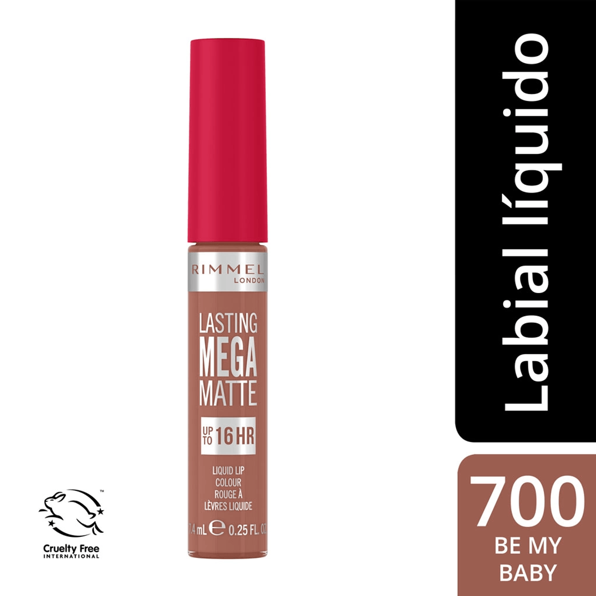 Rimmel London | Lasting Mega Matte liquid lip color 700-Be My Baby | Best Price in Pakistan original skincare product Pakistan
