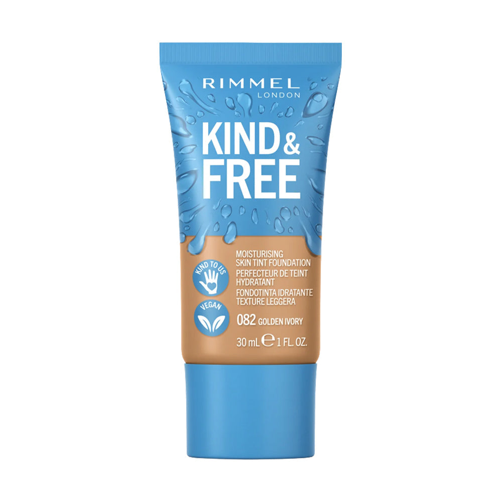 RIMMEL LONDON KIND & FREE FOUNDATION | 082 GOLDEN IVORY | Best Price in Pakistan original skincare product Pakistan