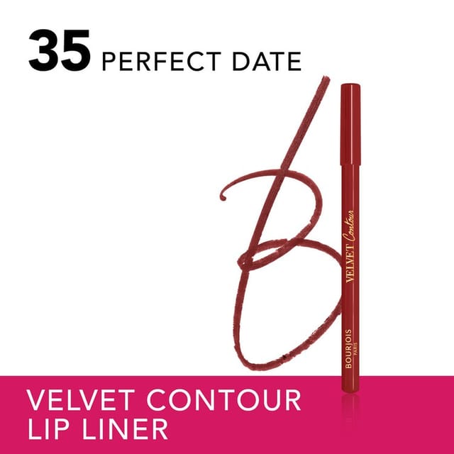Bourjois | Velvet Contour Lip Liner 35 Perfect Date | Best Price in Pakistan original skincare product Pakistan