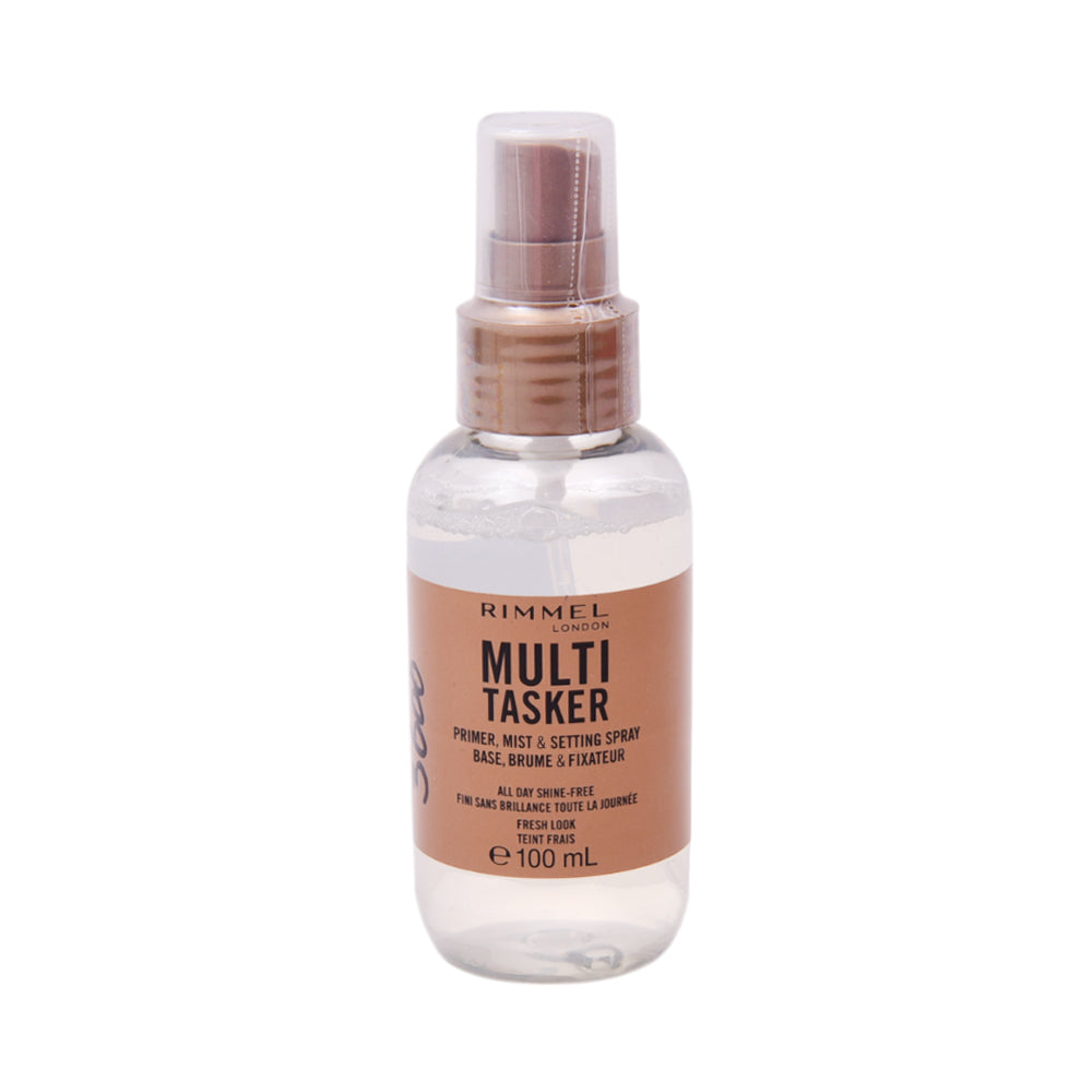 RIMMEL MULTI-TASKER PRIMER MIST & SETTING SPRAY 100ML | Best Price in Pakistan original skincare product Pakistan Main image
