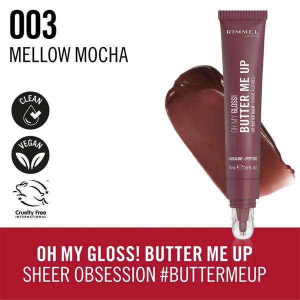 Rimmel London | Oh My Gloss Lip Butter Balm | Mellow Mocha | Best Price in Pakistan original skincare product Pakistan